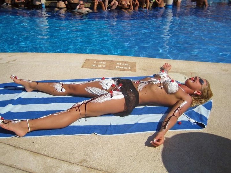 Chicas de piscina