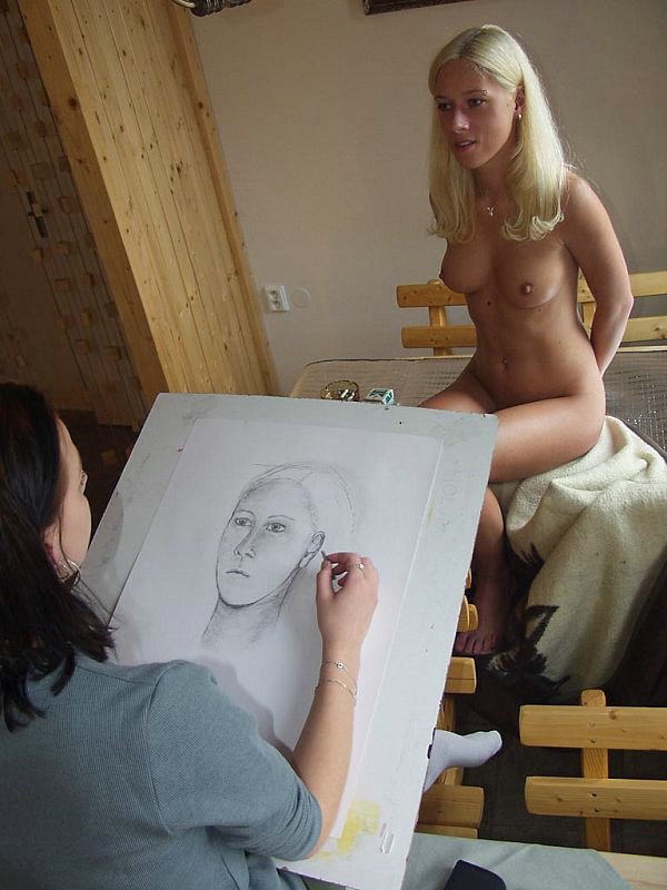 Portret blondynki