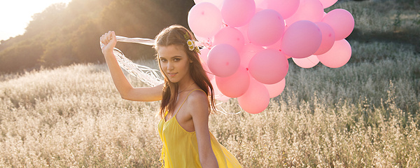 Amberleigh West – Różowe balony
